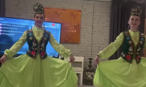 Эльвина Рязанова представила этнографический фильм об ансамбле «Ильдан»