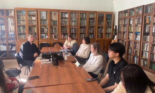 Егор Крыков провел лекцию по этнологии студентам истфака МГУ