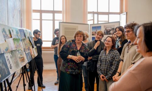 В НИУ ВШЭ прошло открытие выставки «Наследие Джанкента: 20 лет экспедиции»