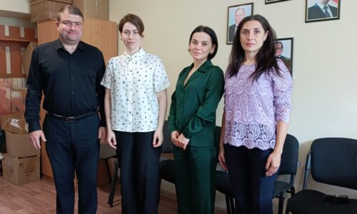 Тамара Царёва встретилась с директором Северодонецкого технологического института